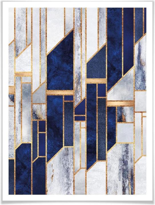 Produktbild Trenddeko Blauer Winterhimmel (80 x 100 cm)