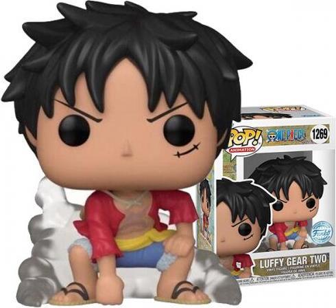 Actual product image Funko POP! One Piece Luffy Gear Two EXM