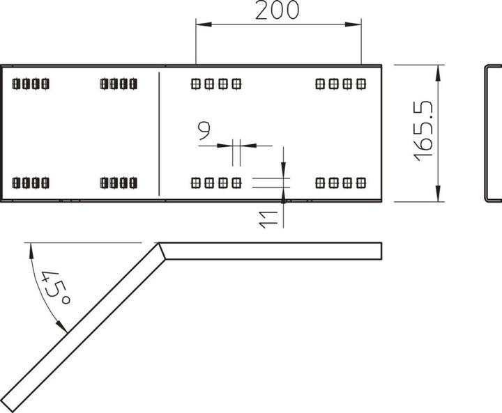 Produktbild OBO Bettermann Winkelverbinder (54 cm)