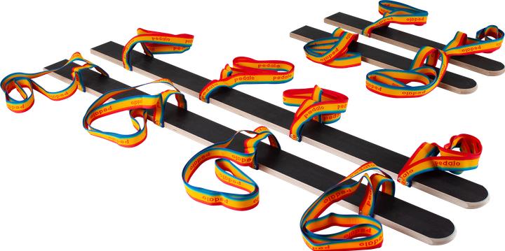 Pedalo Summer ski, for 2 persons, with hand straps (82 cm)