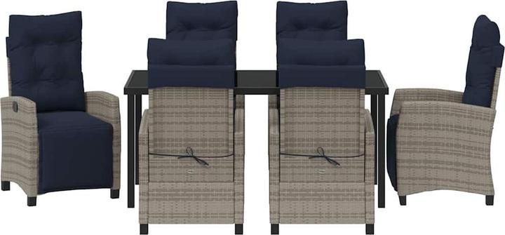 Actual product image vidaXL Garten Essgruppe (160 x 160 x 73 cm)