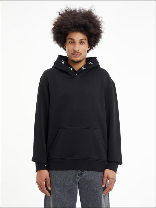 Image du produit Calvin Klein Jeans LOGO JACQUARD HOODIE, noir(black), taille L (L)