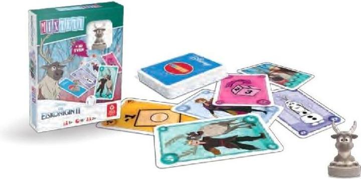 Productafbeelding ASS Altenburg 22522247 - Mixtett: Disney The Ice Queen 2 - kaartspel + figuur Sven, voor 2 spelers, vanaf 5 jaar (Duits)