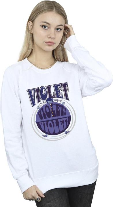 Image du produit Willy Wonka & the Chocolate Factory - Sweat VIOLET TURNING VIOLET - Femme (L)
