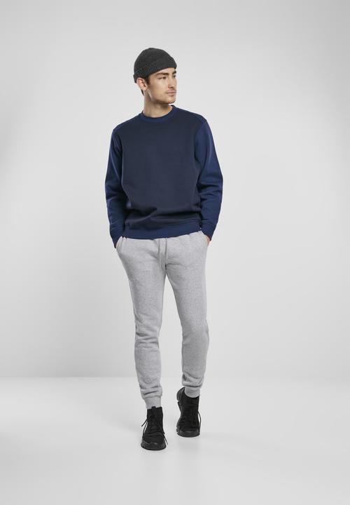 Actual product image Urban Classics 2-Tone Fake Raglan Crew (M)