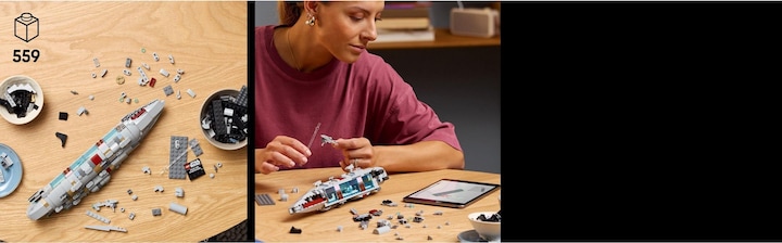 Actual product image LEGO Sternkreuzer Heimat Eins (75405, LEGO Star Wars)