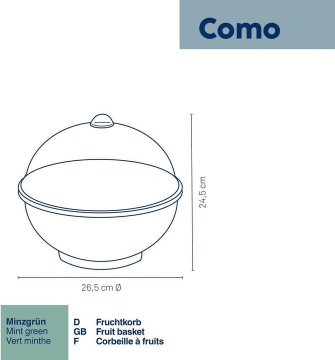 Produktbild Kela Früchtekorb Como