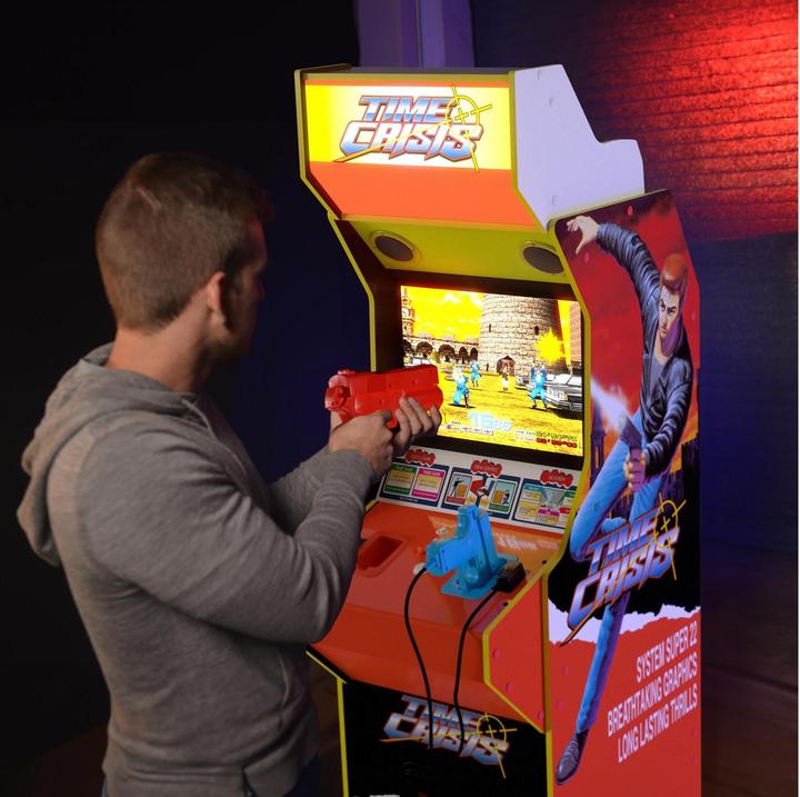 Actual product image Arcade1Up Time Crisis Deluxe 4- in-1 Wifi