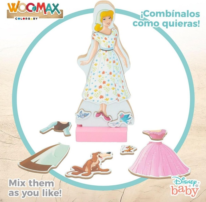 Produktbild Disney Princess Spiel aus Holz Disney Aschenputtel
