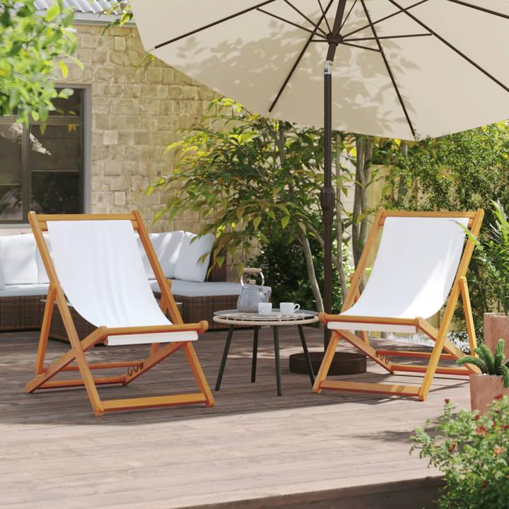 Image du produit vidaXL Chaises de plage (127 cm)