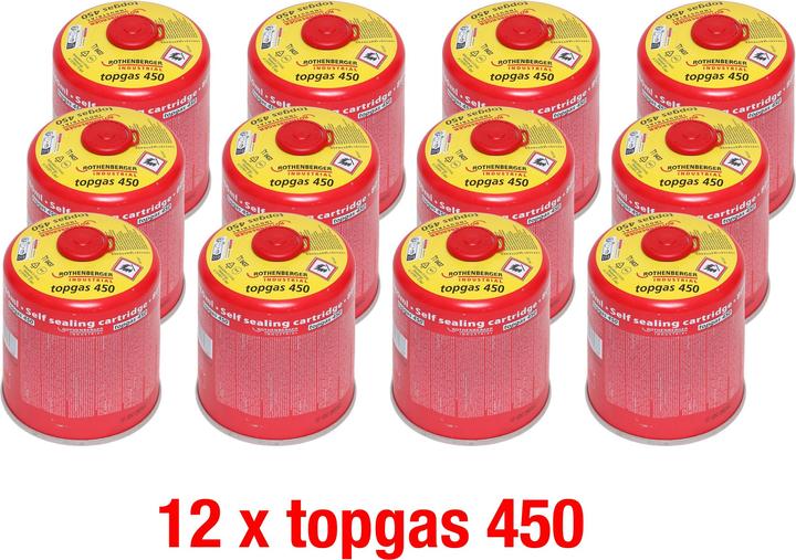 Rothenberger Top Gas Schraub - Cartouche de gaz 450g - 740 ml