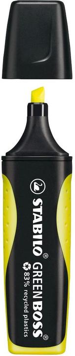 Produktbild STABILO Green Boss (Gelb, Schwarz, 5 mm, 10 x)