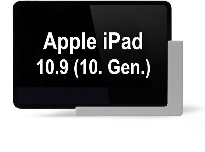 Produktbild TabLines TWP027S Wandhalterung für Apple iPad 10.9 (10. Gen.), silber