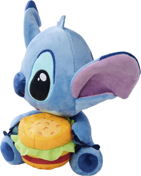 Image du produit Simba Disney Stitch avec burger, 25cm (25 cm)