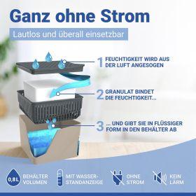 Produktbild Wenko 2 Cube Raumentfeuchter, 2x 500,0 g (40 m²)