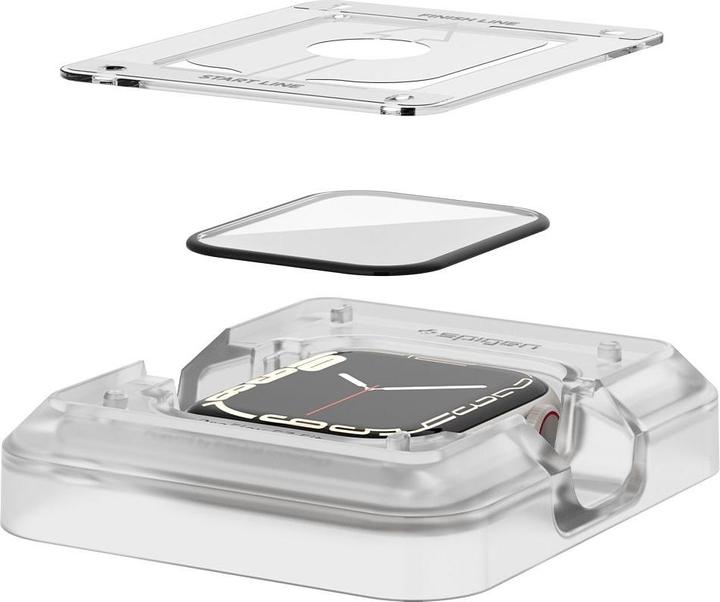 Productafbeelding Spigen ProFlex EZ FIT Apple Watch 7 45mm 2szt./2st AFL04051 Szkło Hybrydowe