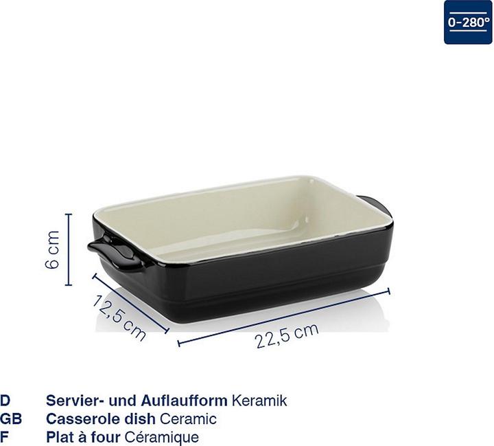 Produktbild Kela Servier-und Auflaufform Malin