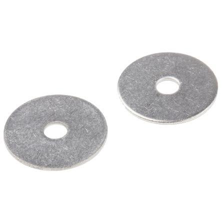 Rs Pro, Muttern + Unterlegscheiben, Karosseriescheiben, Edelstahl Glatt A2, M12, Stärke 1.5mm, 5.3mm x 50mm (M12)