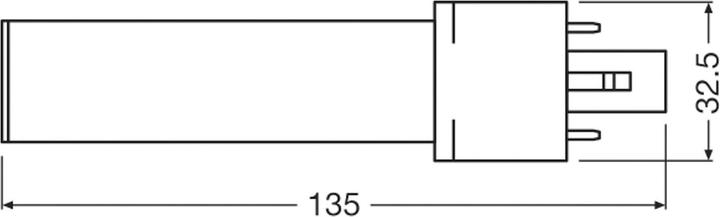Produktbild Osram Dulux S (G23, 360 lm, 1x)