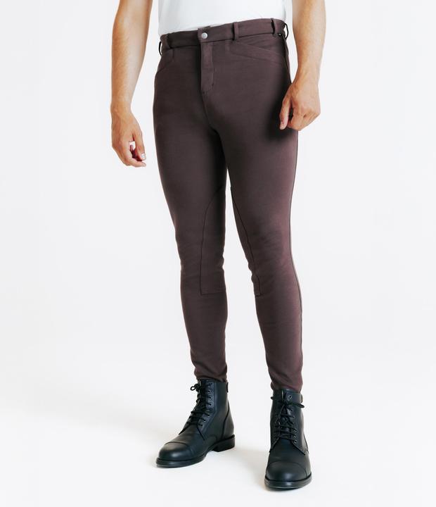 Actual product image Fouganza Reithose 100 Herren braun (3XL)