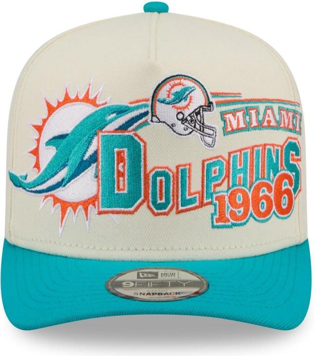 Produktbild New Era 9Fifty A-Frame Cap - Classic Miami Dolphins (One Size)