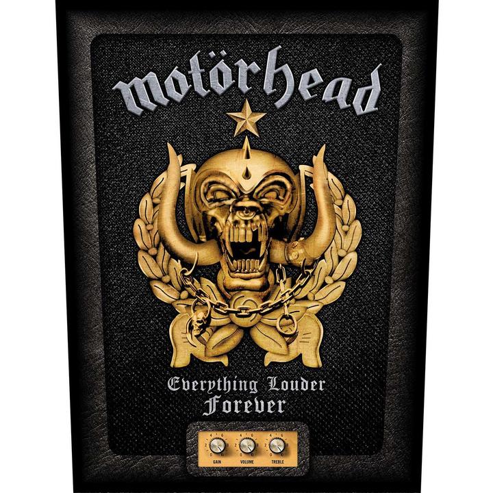 Actual product image Motorhead Patch Everything Louder Forever (36 x 30 cm)