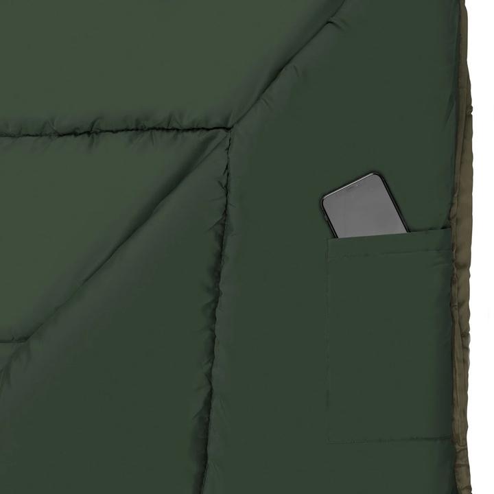 Actual product image Nils Nc2012 Green Camp Sleeping Bag (220 cm)