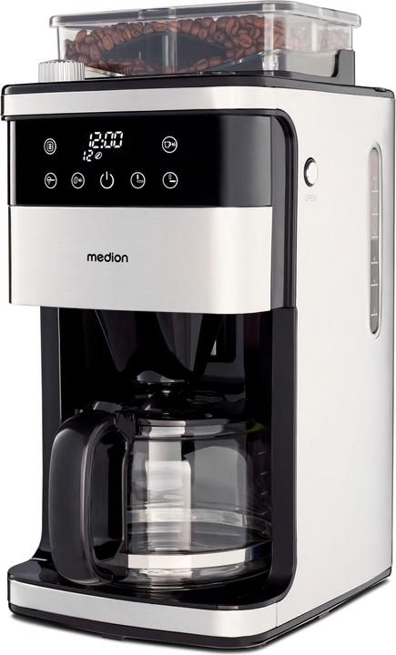 Produktbild Medion Kaffeemaschine mit Mahlwerk MD 19899 (EU-Stecker)