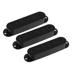 AllParts AP PC 0406-023 PU Cover Set (3) schwarz (Instrumenten Ersatzteile), Zubehör Instrumente, Schwarz