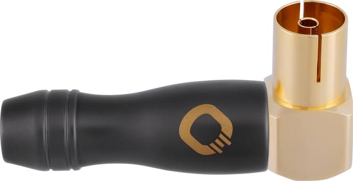 Actual product image Oehlbach Transmission Shift 90 200 black 2.00m (120 dB, Antenna cable)