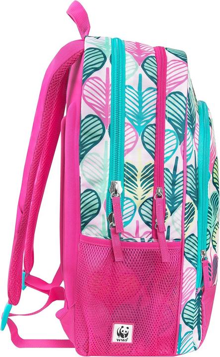 Actual product image WWF Illustrated Backpack, Detachable, Adjustable with Handle and Strains