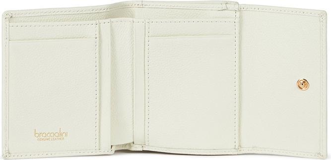 Actual product image Braccialini Damen Geldbörse Echtleder - Modell Valenza Pro - Casual - 11.0 X 8.5 X 4.0 Cm