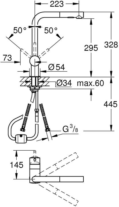 Produktbild Grohe Minta Einhand-Spültischbatterie