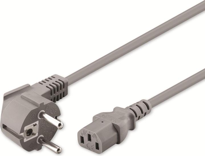 Productafbeelding Goobay Voedingskabel IEC 60320 C13 naar CEE 7/7 (2 m)