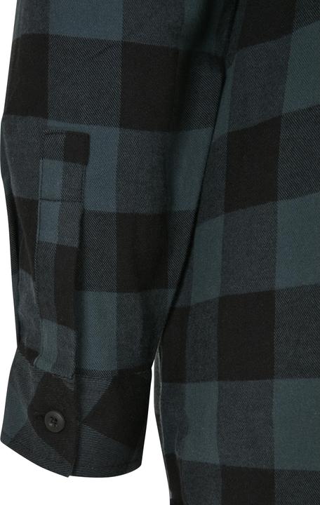 Actual product image Urban Classics Ladies Oversized Check Flannel Shirt Dress (XS)