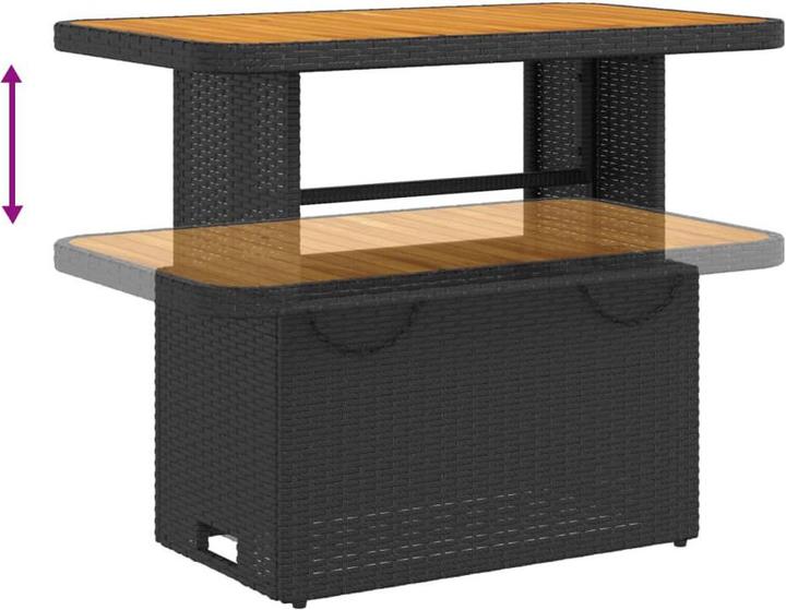 Produktbild vidaXL Garten Essgruppe (90 x 55 x 71 cm)