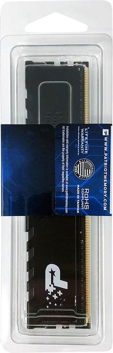 Actual product image Patriot Premium Black DDR4 16GB 3200MHz CL22 Radiator (1 x 16GB, 3200 MHz, DDR4-RAM, DIMM)