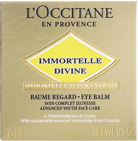 Produktbild L'Occitane Immortelle Divine Augenbalsam (Augenpflege Fluid, 15 ml, Tag + Nacht)