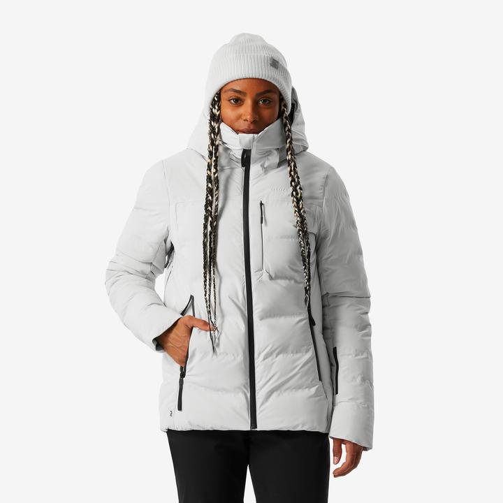 Produktbild Wedze Skijacke Damen wattiert warm wasserdicht - 900 beige (S)