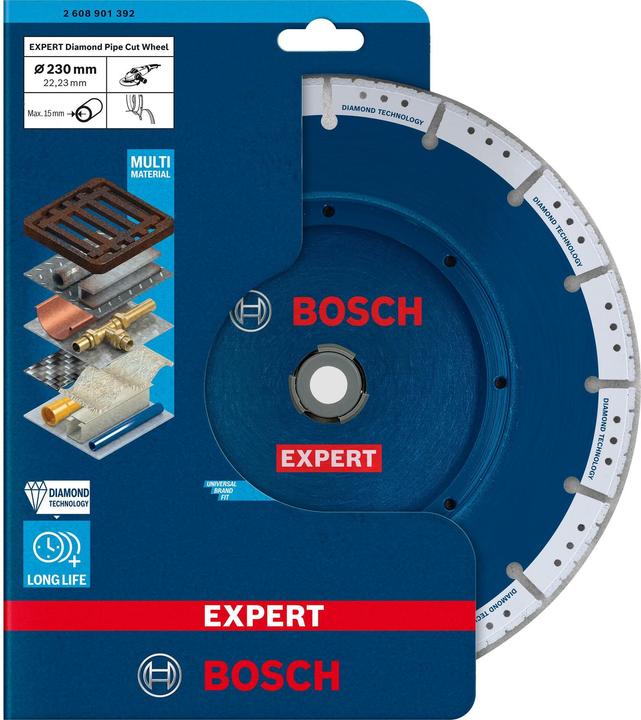 Produktbild Bosch Professional Zubehör EXPERT Diamond Pipe Cut Wheel