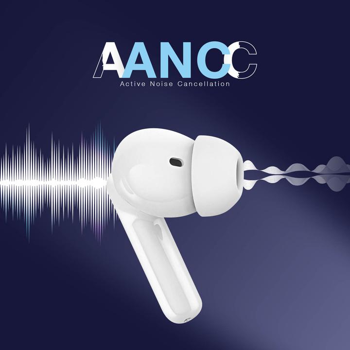 Image du produit 3MK Hardy LifePods Pro słcuhawki bezprzewodowe Bluetooth 5.3 ANC białe/white (ANC, 5.50 h, Sans fil)