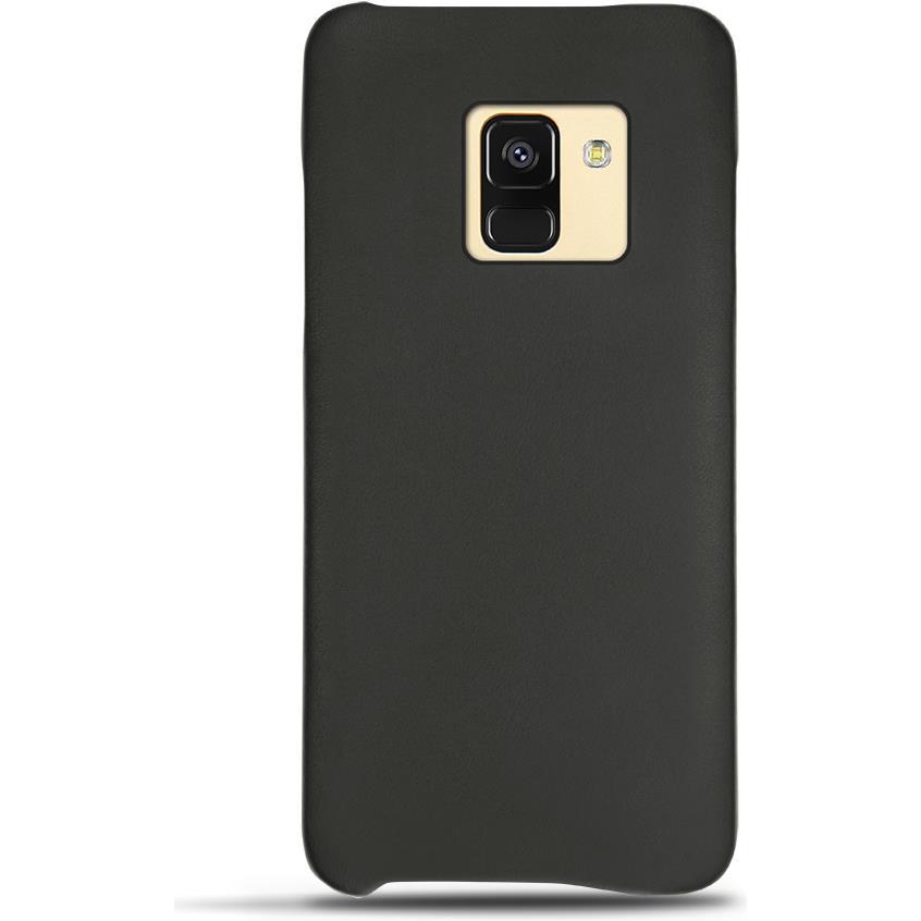 Noreve Lederschutzhülle (Samsung Galaxy A8 (2018)), Smartphone Hülle, Schwarz