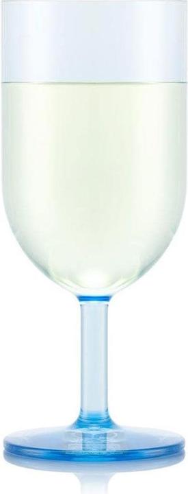 Immagine prodotto Bodum Bicchiere da vino per esterni Octet 230 ml, blu, 4 pezzi (23 cl, 4 Occhiali, Bicchieri da vino bianco)