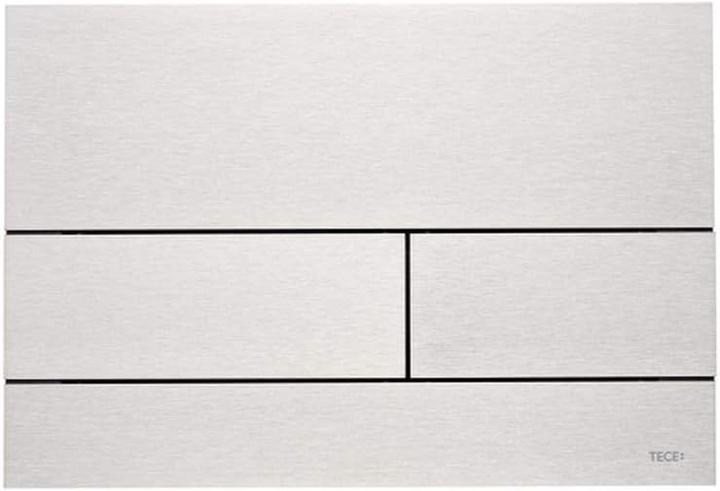 Immagine prodotto TECE TECEsquare Piastra di spinta per WC in metallo e acciaio inox con antimpronta