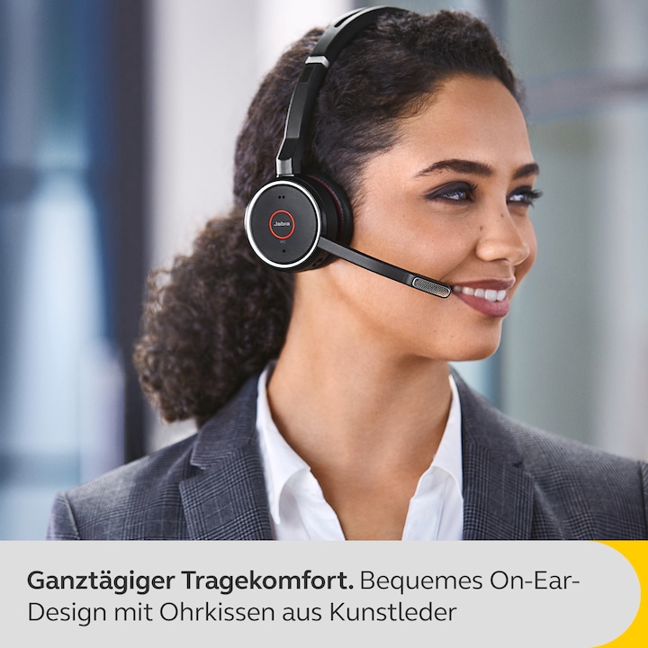 Produktbild Jabra Evolve 75 SE Duo inkl. Link 380 (Kabellos, USB-A)