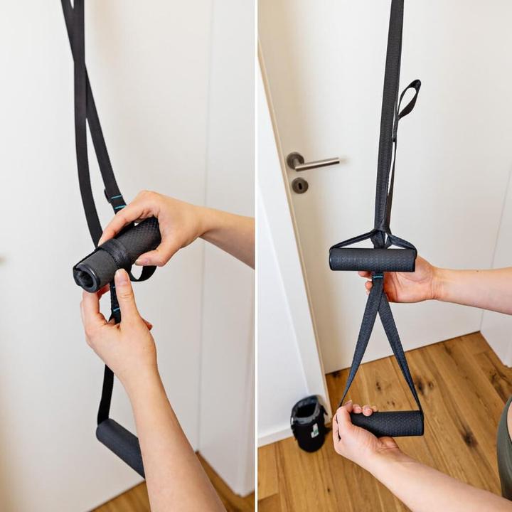 Actual product image Pullup & Dip FREESIXD Pocket - Mobiler mini Schlingentrainer für indoor & outdoor