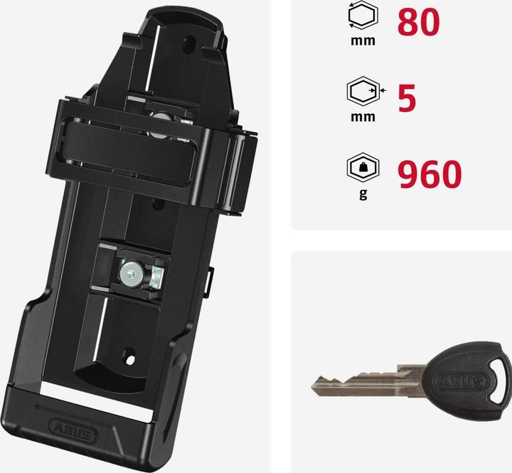 Actual product image Abus Ugrip Bordo 5700 (80 cm)