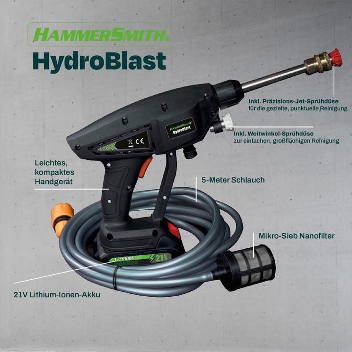 Image du produit MediaShop Hammersmith Hydro Blast (Fonctionnement sur batterie, Fonctionnement sur piles)