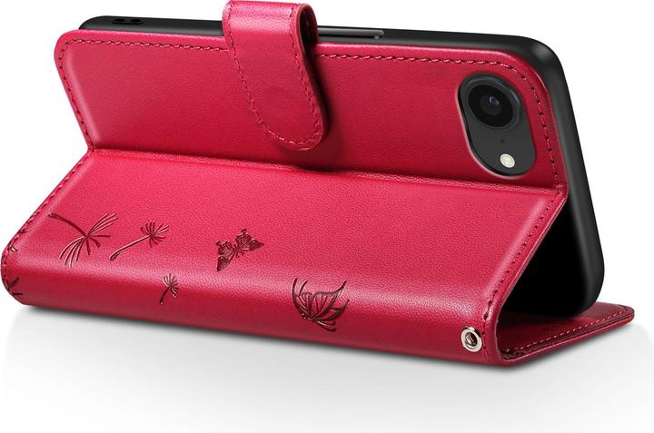 Actual product image Zanaé Wallet Etui iPhone 16e Blumen Schmetterling (Apple iPhone 16e)
