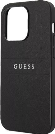 Produktbild Guess PU Leather Saffiano Case für Apple iPhone 14 Pro - black (Apple iPhone 14 Pro)